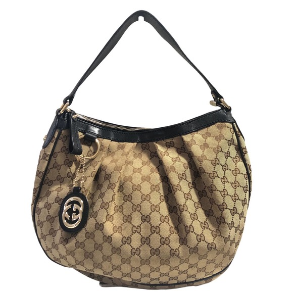 Gucci Tan and Brown Hobo Bag - Picture 10 of 10